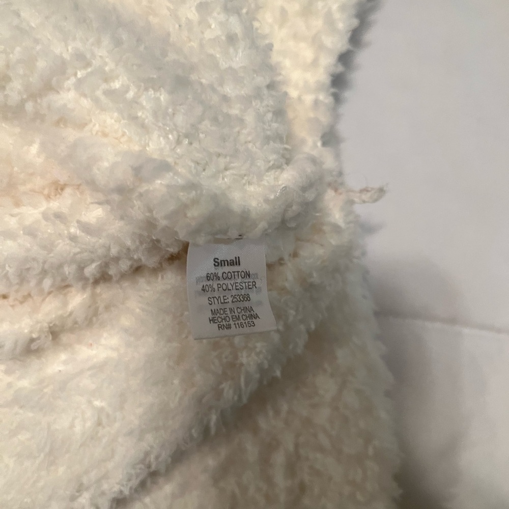 Warm & Cozy Lifestyle Fuzzy Hoodie Sweater Size S - Picture 4 of 5